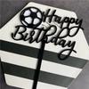 1 Stück Acryl Junge Fußball Sport Thema Alles Gute zum Geburtstag Kuchenaufsatz Cartoon Kinder Fußball Dekoration Partyzubehör