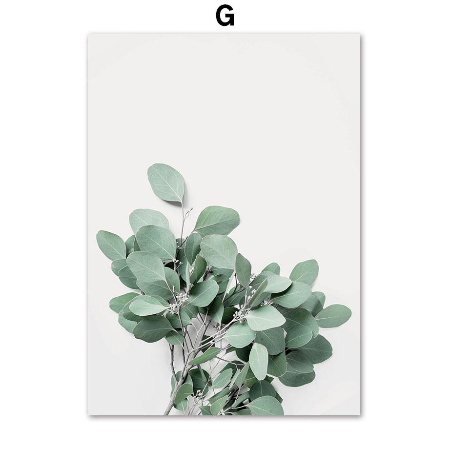 

Картина на холсте озеро лодка лес суккуленты зеленые растения скандинавские постеры и принты настенные художественные картины для гостиной домашний декор 21X30cm No Frame