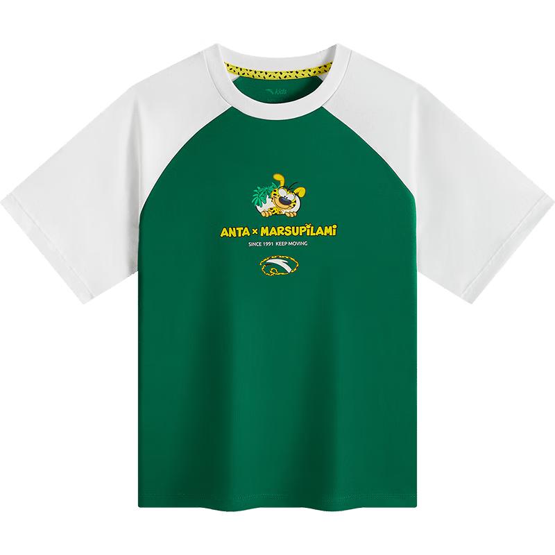 ANTA Kids  Trendy Series Breathable Short-Sleeve T-Shirt 140