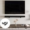 Anti Slip Metal Speaker Wall Mount Bracket Sturdy Construction Easy Setup Speaker Brackets for Home Theater Studio