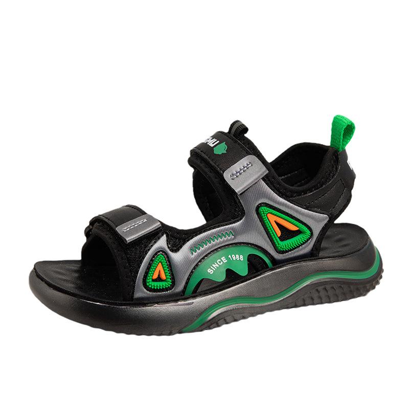 Fashion Handsome Boys Open-toed Sandals Velcro Girls Versatile Sports Sandals