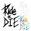 Fahrradrahmen Aufkleber Ride Or Die Oberrohr Decals Für MTBBike Dekorative Rahmen Bike Auto Motorrad Zubehör