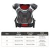 Unisex Child Motorcycle Protective Chest Vest with Shock Absorbing Shell for Safety Biking and Skateboarding Adventures
