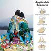 Mickey & Minnie Blanket  Soft, Warm Flannel Throw for Couch, Bed, Travel, Camping | All-Season Cozy Nap Blanket Christmas Décor