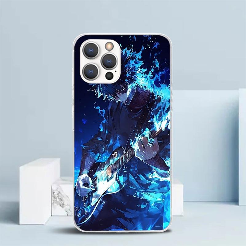 Dabi MHA My Hero A-Academy Soft Cover for iPhone 16 17 Air 15 14 Pro Max 16E Phone Case 13 Mini 12 11 7 SE 8 Print Pattern Fit C