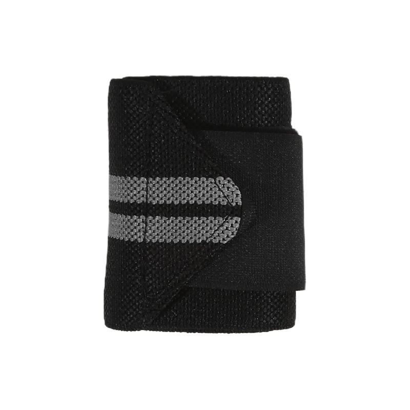1PC Stripe Elastic Compression Sports Wristband Sweatband Adjustable Breathable Support Wrap for Gym Workout Tennis Weightlifting