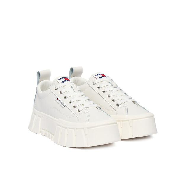 Кроссовки Tommy Jeans Tjw Vulc Flatform Leather