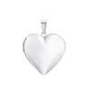 European Cross-border Fashion 316L Stainless Steel Heart-Shaped Glossed Can Open Necklace with Sweater Chain