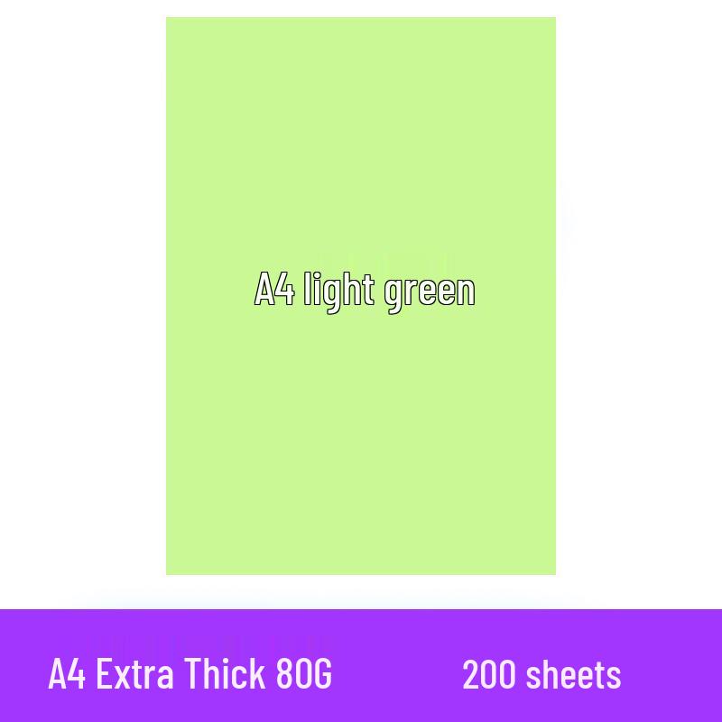 200 Sheets A4 Colored Printing Paper - Mixed Colors (Pink, Red, Yellow) for DIY and Crafts