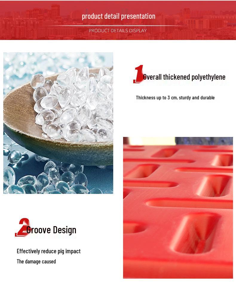 New Thickened Detachable Pig Driving Board with Plastic Partition for Pig Farm Use