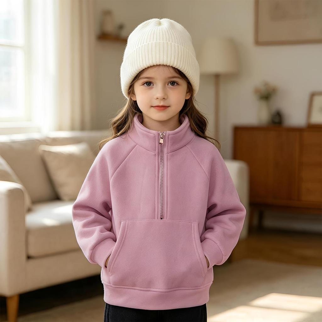 Boys and Girls Christmas Hoodie, Casual Comfortable Hooded Sweatshirt Top for Holiday Wear