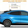 Car Side Window Screen Cover Pair, Mesh Layer for Waiting Stops, Open Window Use and Mild Side Light Control Travel