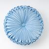 40cm Round Pumpkin Pillow Button Pillow Solid Color Drifting Window Tatami Cushion Thickened Chair Cushion