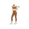Nike Universal Breathable Quick-Dry High-Waist Pocket Leggings Women leggings Light-British-Brown DQ5898-281