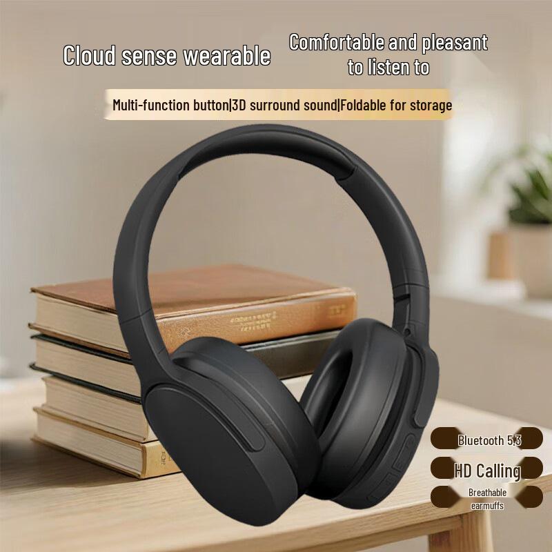 

Noise Cancelling Bluetooth Headband with Long Battery Life and Multifunctional Gaming & Music Features (Model P2961)