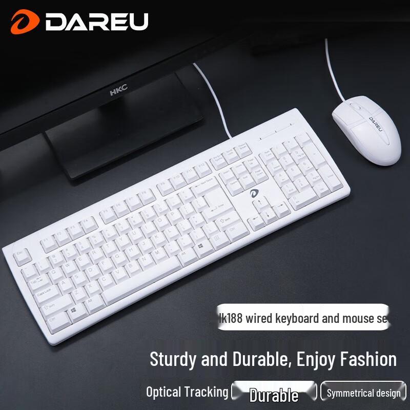 

Delux LK188 Wired Keyboard and Mouse Combo