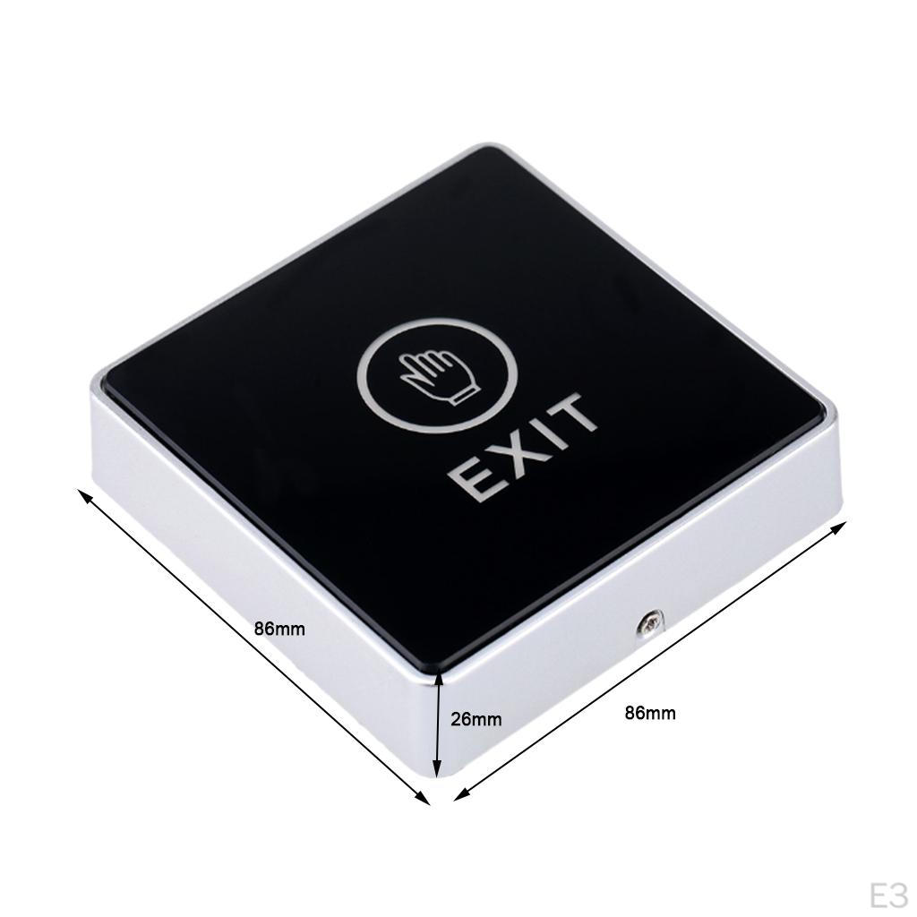 Door Push Touch Switch Exit Release Button Entry For Access Control System
