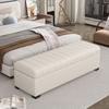 Extended Bedroom Storage Shoe Bench & Footrest
