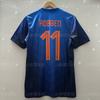 Retro Football Jersey Classic France National Team Style Beckham Zidane Neymar Messi Ronaldo Vintage Soccer Training Shirt