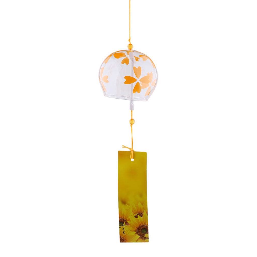 Japanese Wind Bell Japan Wind Chimes Handmade Glass Furin Home Decors Spa Kitchen Office Decor