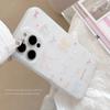 Sweet girl bow for apple 16 mobile phone case iphone17promax lanyard 14 silicone 13 soft 11