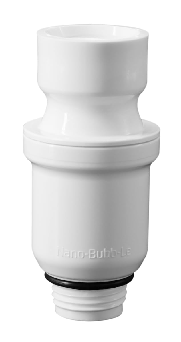 

Bath Revolution New Nano Bubble Petit Shower Head Nano Bubble Generator, White