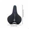Ergonomic Bike Saddle Streamlined Hollow Breathable Cycling Seat PU