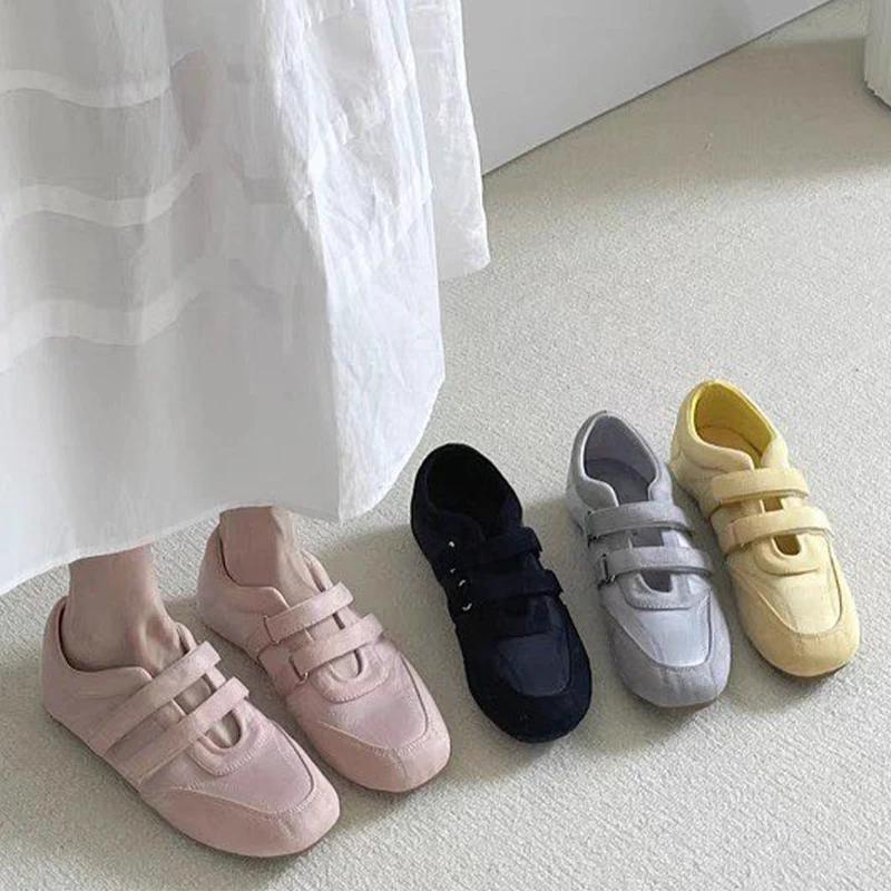 Spring Flats Women Loafers Shoes Walking Casual Sport Shoes Fashion Cozy Woman Shoes 2025 Trend Running Zapatos Female Sneakers