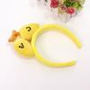 Quirky Banana Headbands Unique Pattern Hairband Lovely Cartoon Hair Hoop for Parties and Everyday Wear