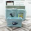 Cartoon Thicken Laundry Basket Dirty Clothes Sundries Storage Basket For Kids Toys Organizers