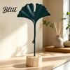 Ginkgo Leaf Sculpture Golden Statue Anti-Rust Anti-Oxidation Decorative Art Iron Premium Piece