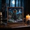 Healing Handcrafted Activity 2PCS Dark Gothic DIY 3D Fabric Art Craft Kit Textile Sculpture Handmade Storytelling Handicraft Project Beginner