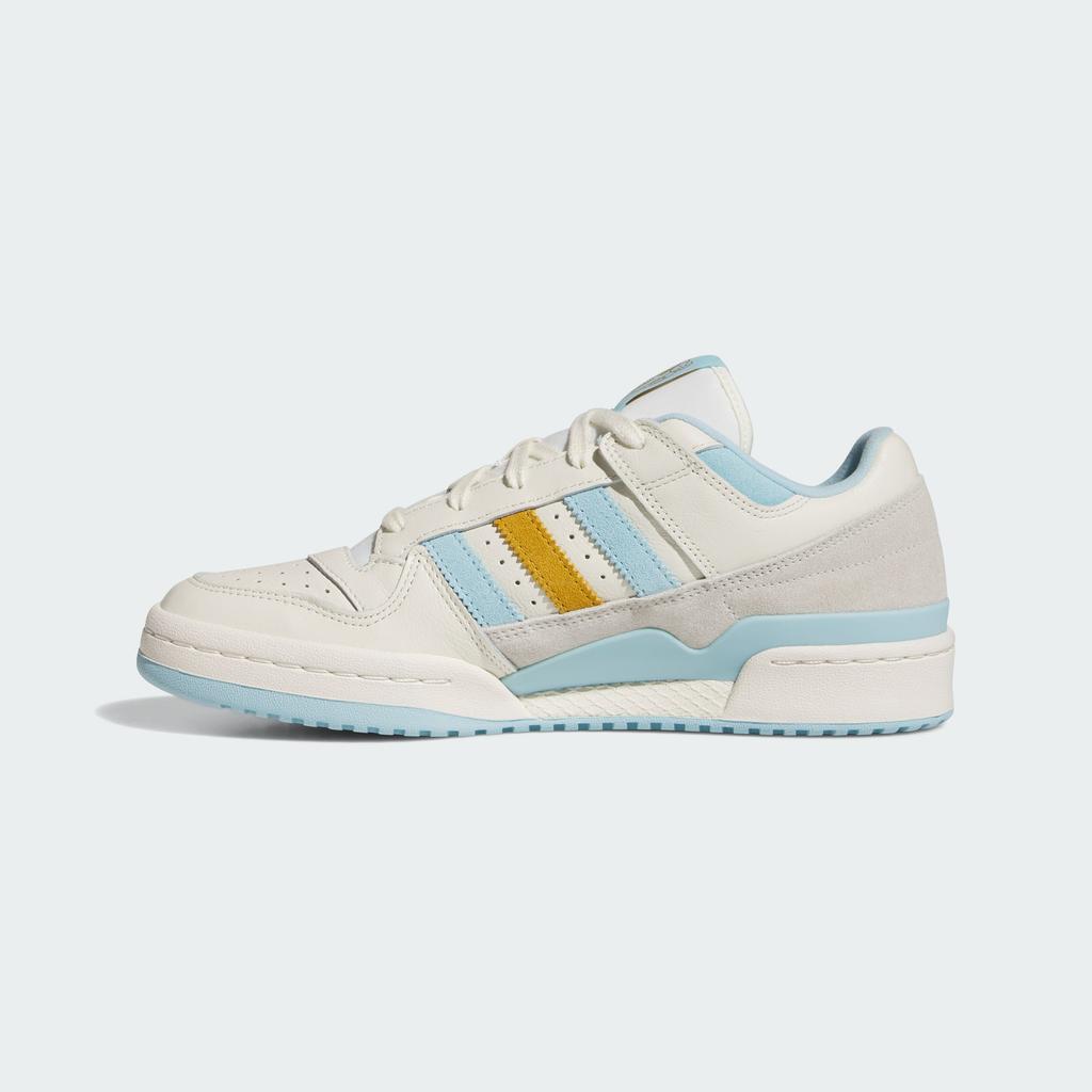 adidas Originals FORUM CL Low Top Skateboard Shoes Unisex White Blue