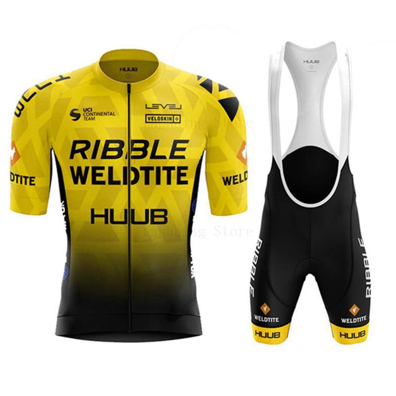 Cycling Suit Summer Men's Short Sleeve Suit Bicycle Mountain Bike Bicycle Quick Drying Cycling Suit 2026 Summer Breathable Cycling Suit Suit