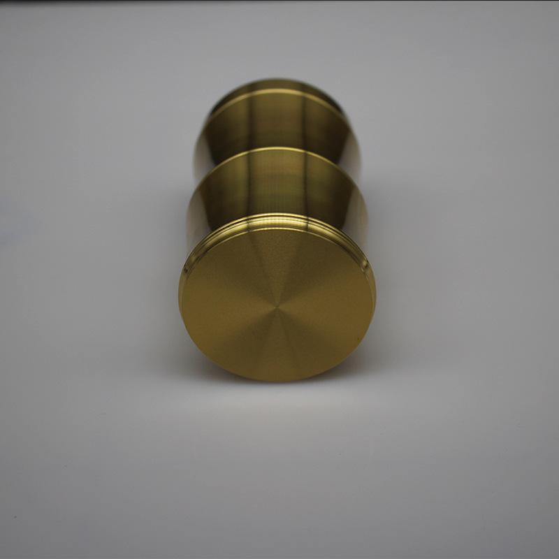 Tangteng Brass Metal Handicraft Ornament Household Bamboo Toothpick Holder Sealed Tea Can Pure Copper Small Commodity