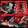 Mold King 10169 Technology V 12 Automobile Engine Blocks Toys, 3472 Engine Blocks Blocks Blocks Kits Presents, Automobile Engine Structure Technology