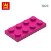 88Pcs/Lot 3020 2x4 Basic Construction Bricks Colorful Traditional Parts Works With featuring Brick DO IT YOURSELF Kids Toy Assembly Gift Idea Box