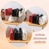 Clear Plastic Purse Handbag Organizer 4 Sections Bag Closet Shelf Divider Purse Display Stand Handbag Storage Organizer Holder