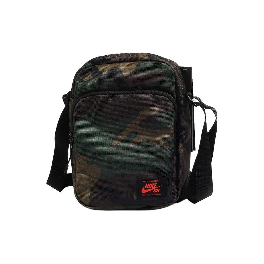 New Nike Polyester Crossbody Bag, Shoulder Bag Unisex Camouflage BA5849-210