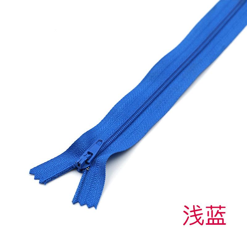 Men'S And Women'S Casual Pants Placket Zipper Clothes Pocket Zipper No. 3 Nylon Closed Tail Zipper