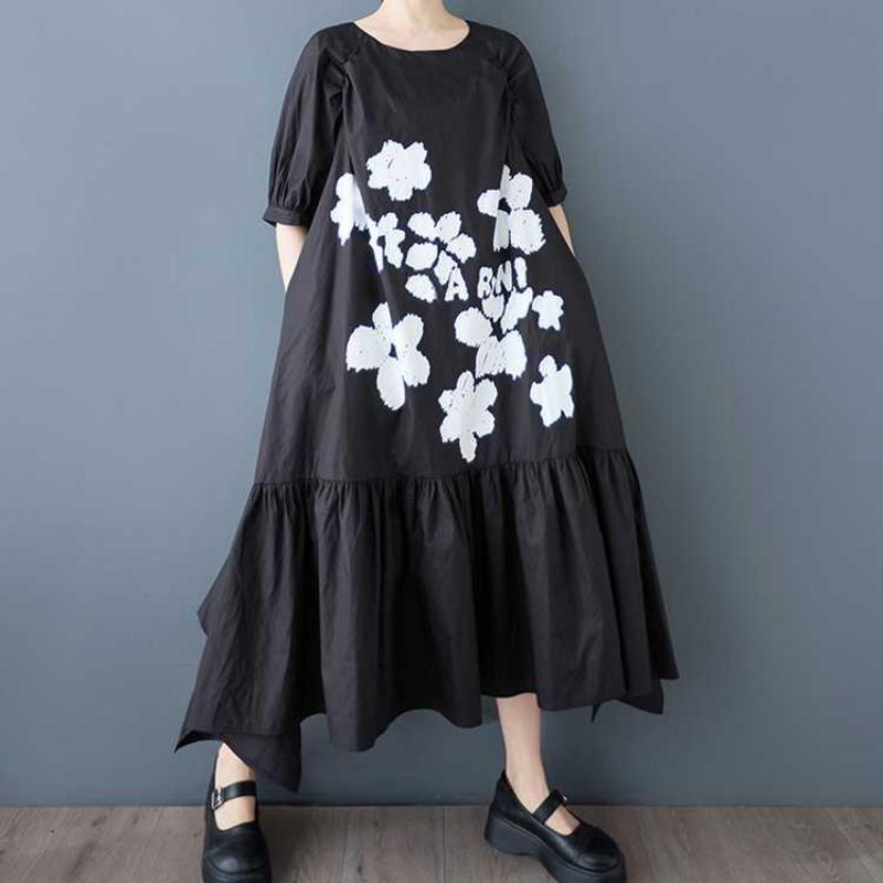 Summer Women's Short-sleeved Dress