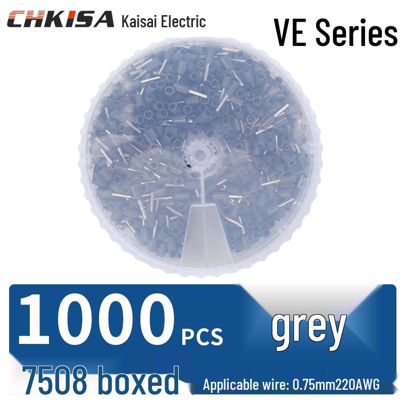 Tubular Wiring Terminal Crimper with Storage Box for Quick Cold-Pressed Wire Terminals