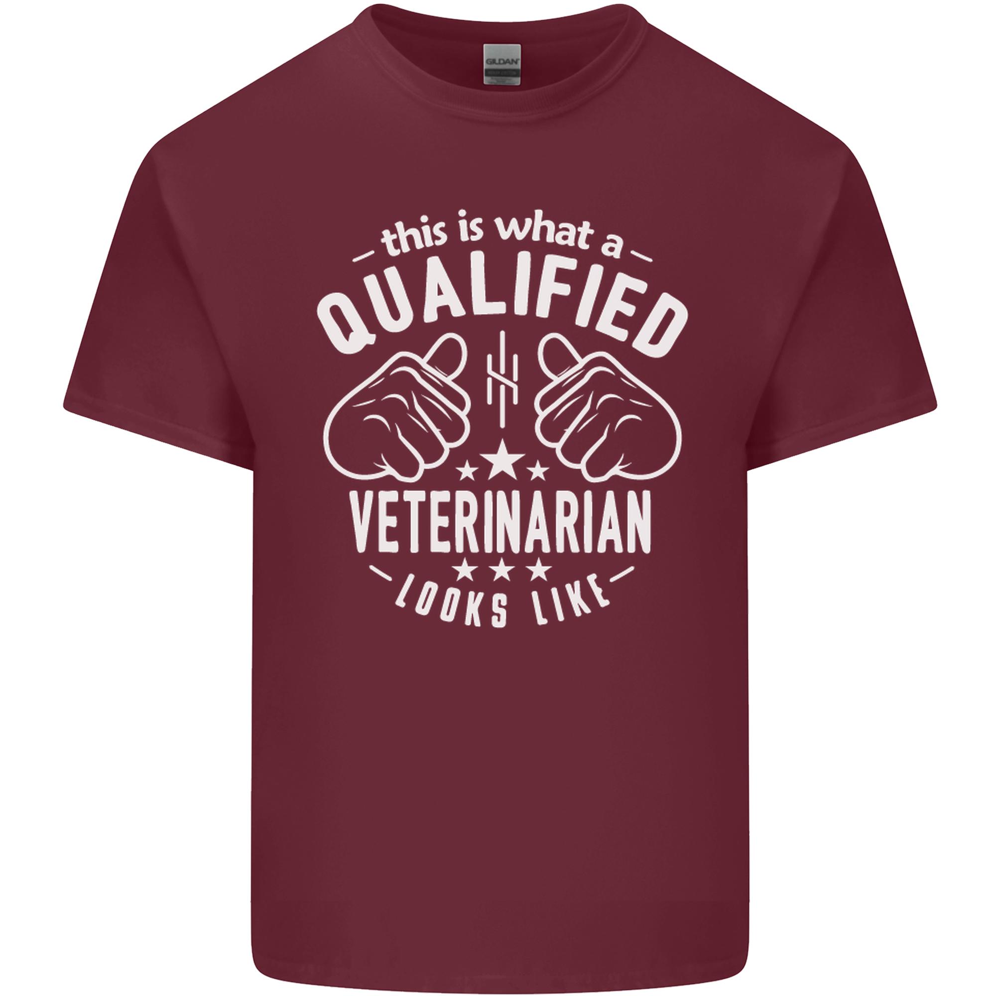 A Qualified Veternarian Looks Like Unisexs Light Cotton TShirt S