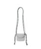 The Coldest Moment Tcm Knit Quilted Mini Bag (Grey)