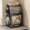 Handun Kitchen Wall-Mounted Spice Rack Organizer