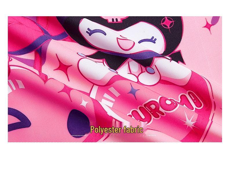 2025 Summer New Kids' Cartoon Swimsuit: Girls' One-Piece or Boys' Short-Sleeved Suit