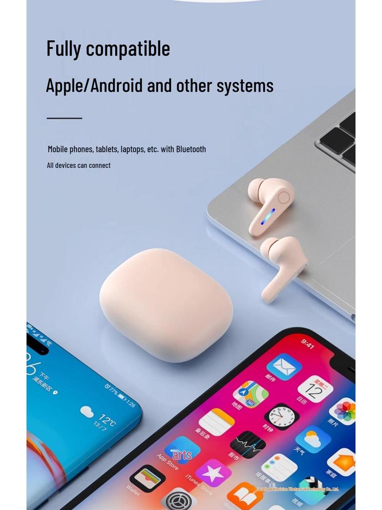 2026 Bluetooth Earbuds for Apple/Xiaomi/Vivo – Ultra-Long Battery Life, Large Capacity, In-Ear Design