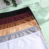 FINETOO 1pcs Women's High Waisted Plus Size Solid Color Cotton Underwear, Fashionable, Breathable, Soft and Comfortable Women's Underwear