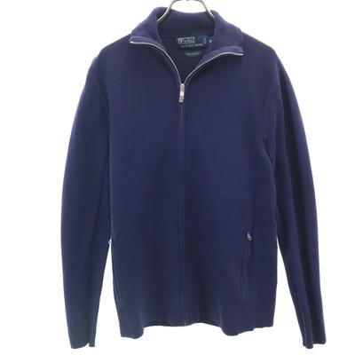 Polo by Ralph Lauren Zip Knit Jacket M Navy Impact 21 Men's Used