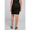 Women's Ribbed Knit Skirt Urban Classics GT - Black - XXL